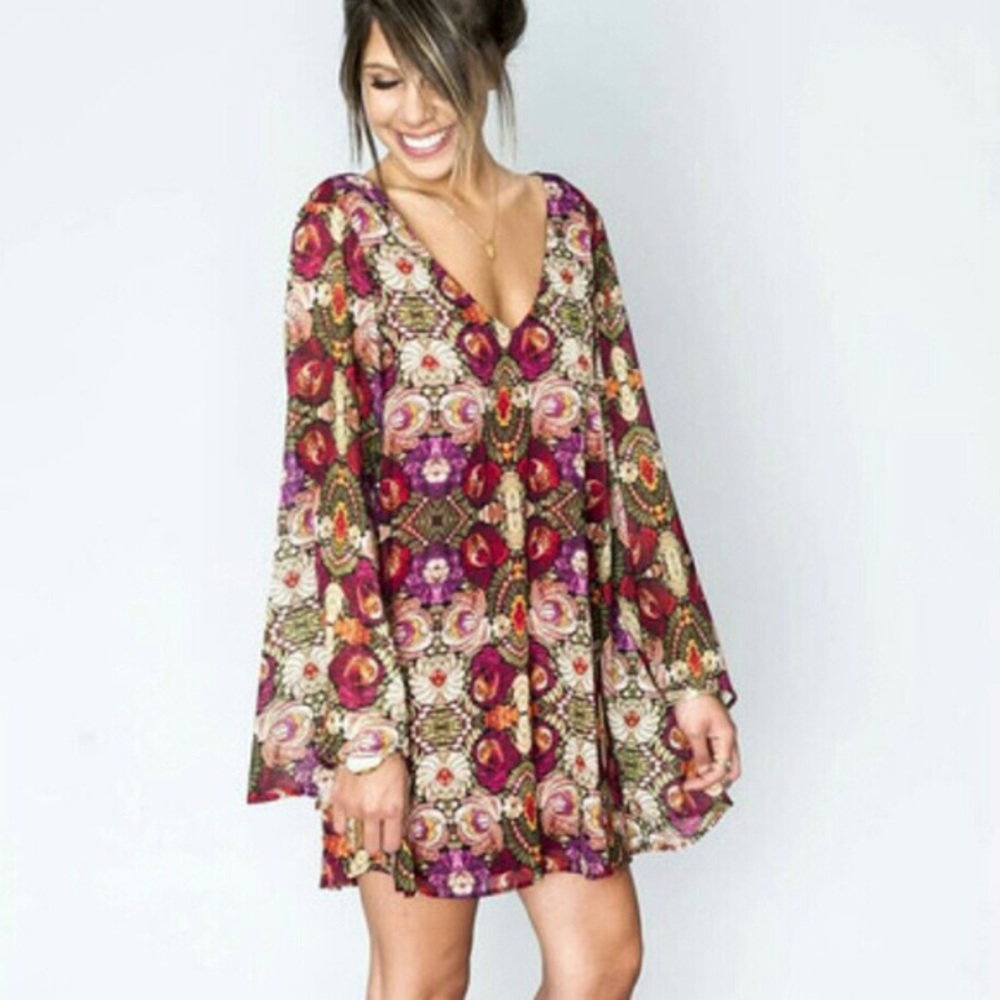 Show Me Your Mumu Gabby Floral Dress